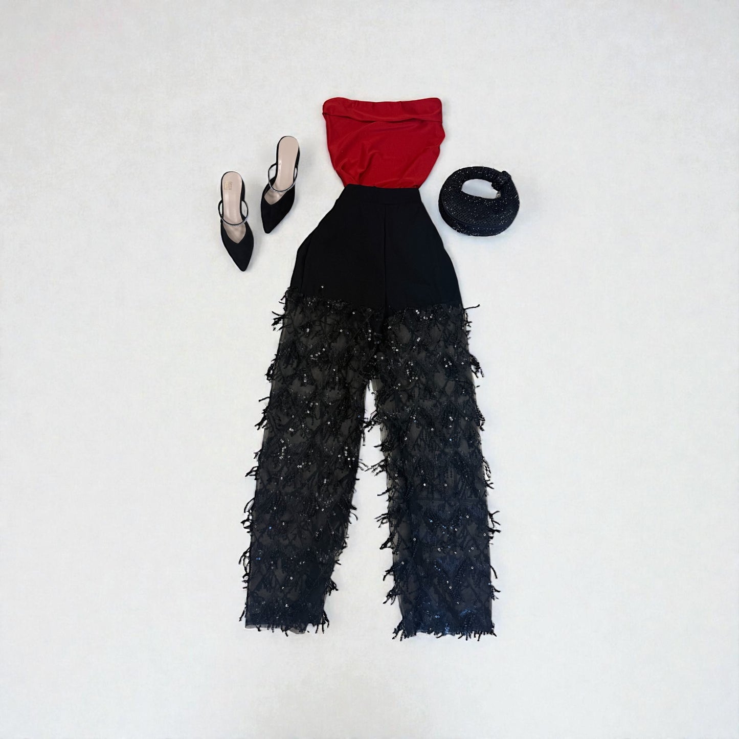 Red Velvet Strapless