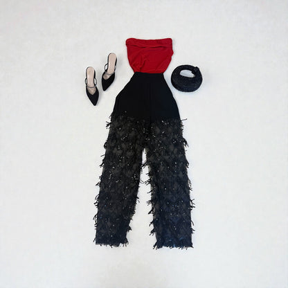 Red Velvet Strapless