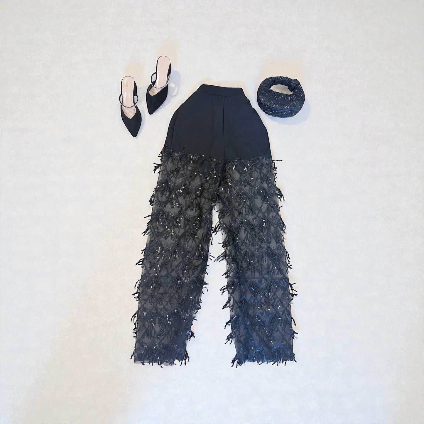 Midnight Lace Pants