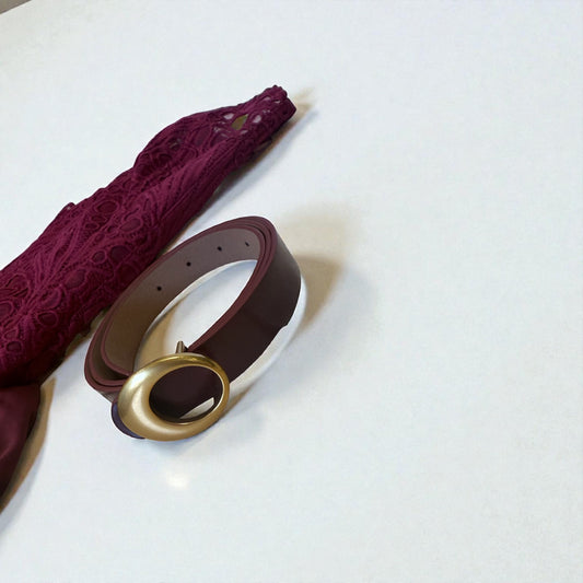Belt Burgundy